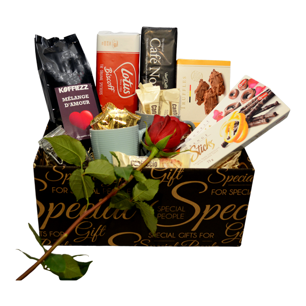 Valentijn cadeau met koffie