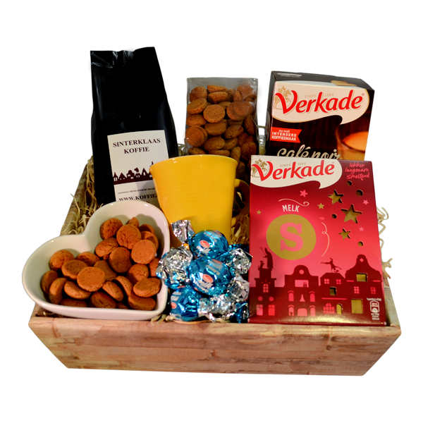 Sint cadeau met koffie