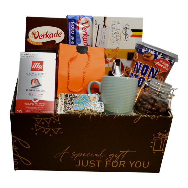 cadeau tip met koffie