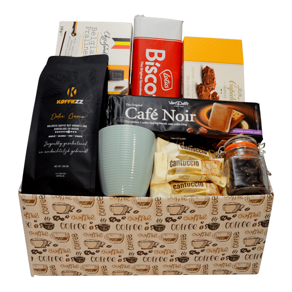 koffie en thee geschenk pakket
