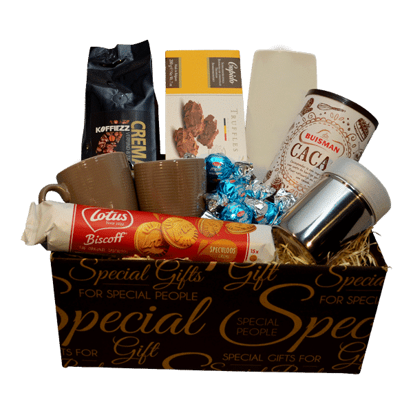 Verrassend cadeau pakket met koffie